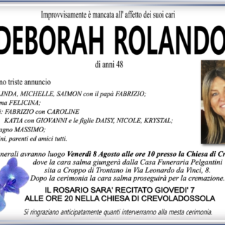 Deborah Rolando 48 anni