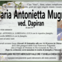Maria Antonietta Mugnai ved. Dapiran di anni 86 Maria Antonietta Mugnai ved. Dapiran di anni 86