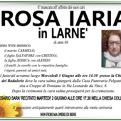 Rosa Iaria in Larnè di anni 68