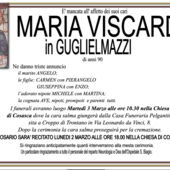 Maria Viscardi in Guglielmazzi di anni 90 Maria Viscardi in Guglielmazzi di anni 90