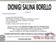 Dionigi Salina Borello di anni 84