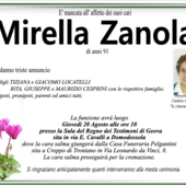 Mirella Zanola di anni 91 Mirella Zanola di anni 91
