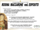 Rosina Maccarone ved. Esposito di anni 75
