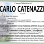 Carlo Catenazzi di anni 86