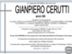 Gianpiero Cerutti di anni 86