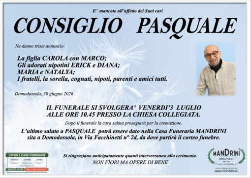 Consiglio Pasquale