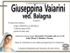 Giuseppina Vaiarini ved. Balagna di anni 80