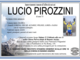 Lucio Pirozzini di anni 73