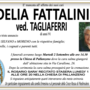 Delia Fattalini ved. Tagliaferri di anni 91