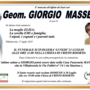 Geom. Giorgio Massera di anni 82
