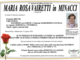 Maria Rosa Vairetti in Minacci di anni 88