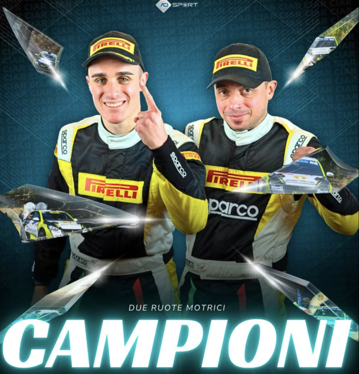 Grabriel Di Pietro e Andrea Dresti sono campioni d'Italia Due Ruote Motrici