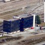 Lo scalo di Domo 2 e nel riquadro Francesco Sasso  (Filt Cgil)