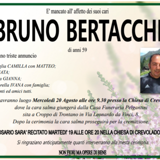Bruno Bertacchi di anni 59