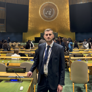 Manuel Ricchi protagonista al forum giovanile internazionale delle Nazioni Unite