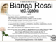 Bianca Rossi ved. Spadea di anni 92