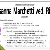 Rosanna Marchetti ved. Rizzi di anni 85