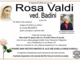 Rosa Valdi ved. Badini di anni 100