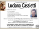 Cassietti Luciana 92 anni