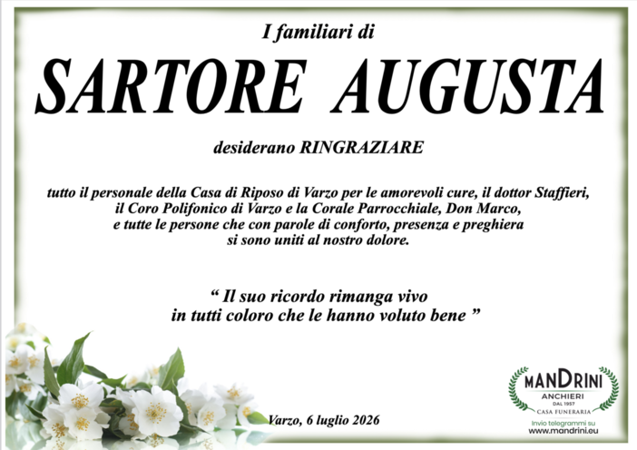 Ringraziamento