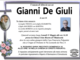 Gianni De Giuli di anni 68