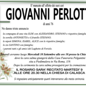 Giovanni Perlotti di anni 76
