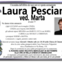 Laura Pesciani ved. Marta di anni 77 Laura Pesciani ved. Marta di anni 77