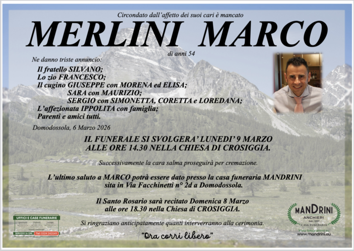Merlini Marco di anni 54