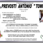 Prevosti Antonio "Tommi" poeta e scrittore di anni 95