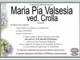 Maria Pia Valsesia ved. Crolla di anni 90