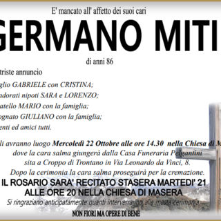 Germano Miti di anni 86