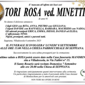 Tori Rosa ved. Minetti di anni 91