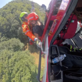 Escursionisti si perdono nei boschi di Mergozzo: salvati dai Vigili del fuoco