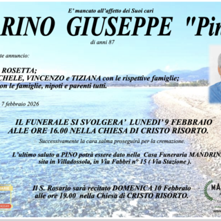 Marino Giuseppe "Pino" di anni 87