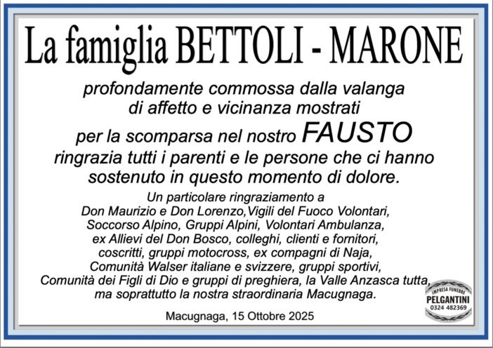 Ringraziamento