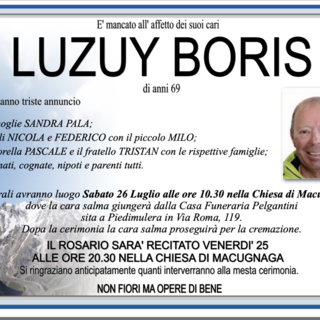 Luzuy Boris di anni 69