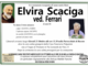Elvira Scaciga ved. Ferrari di anni 84