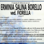 Erminia Salina Borello ved. Fiorella di anni 87