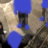 Le immagini registrate dalla telecamera