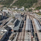 La stazione ferroviaria di Briga (Foto Ffs) La stazione ferroviaria di Briga (Foto Ffs)