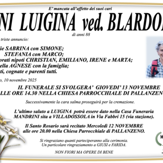 Zani Luigina ved. Blardone di anni 88