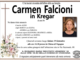 Carmen Falcioni in Kregar di anni 86 Carmen Falcioni in Kregar di anni 86