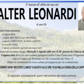 Valter Leonardi di anni 80 Valter Leonardi di anni 80