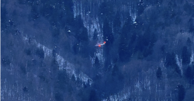 Tre persone recuperate dall'elicottero dei Vigili del fuoco sopra Vallesone Tre persone recuperate dall'elicottero dei Vigili del fuoco sopra Vallesone