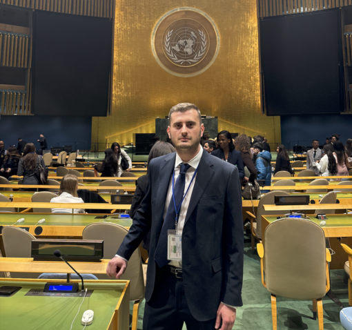 Manuel Ricchi protagonista al forum giovanile internazionale delle Nazioni Unite