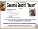 Giacomo Zanotti "Jacam" classe 1930