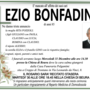 Ezio Bonfadini di anni 85