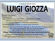 Luigi Giozza di anni 88