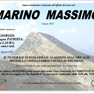 Marino Massimo classe 1952