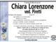 Chiara Lorenzone ved. Piretti di anni 101